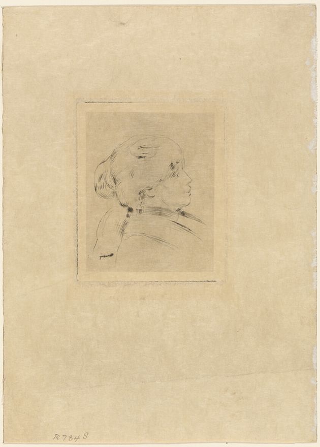 Berthe Morisot by Pierre-Auguste Renoir