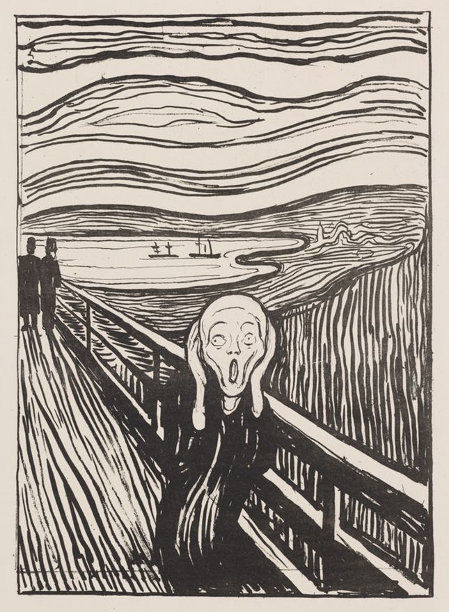 The Scream by Edvard Munch