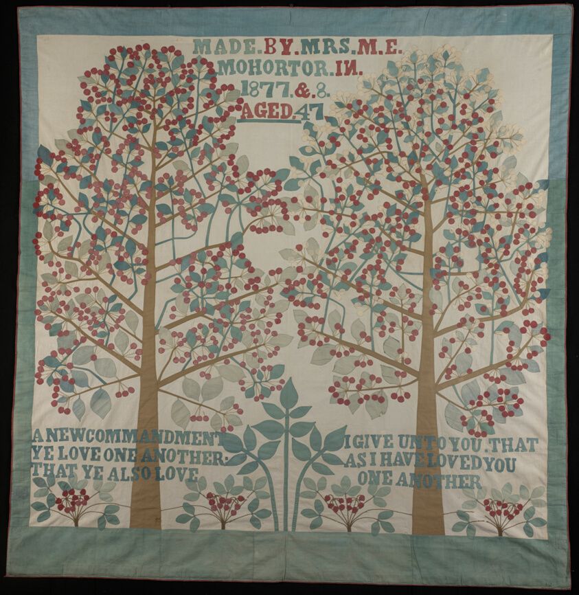 Bedcover by Mrs. M. E. Mohortor