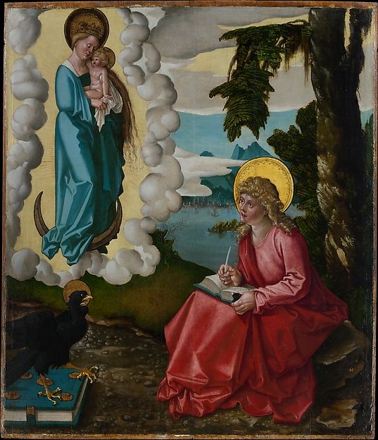 Saint John on Patmos by called Hans Baldung Grien