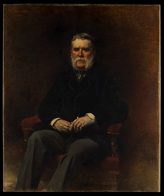 John Taylor Johnston (1820–1893) by Léon Bonnat