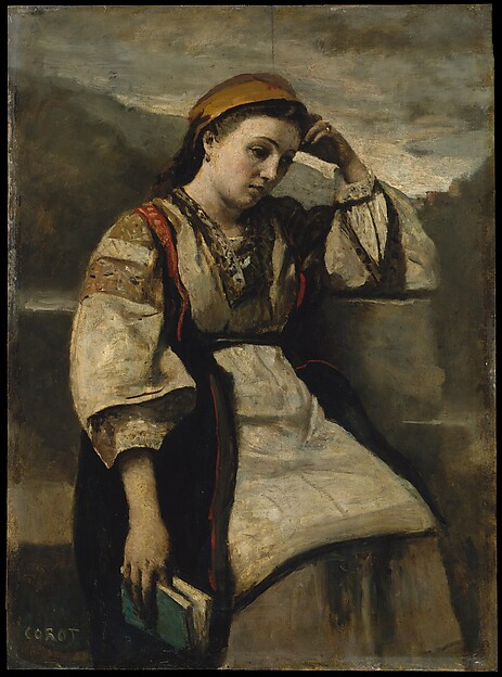 Reverie by Camille Corot