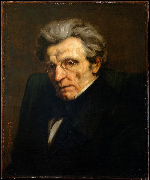 Monsieur Suisse by Gustave Courbet