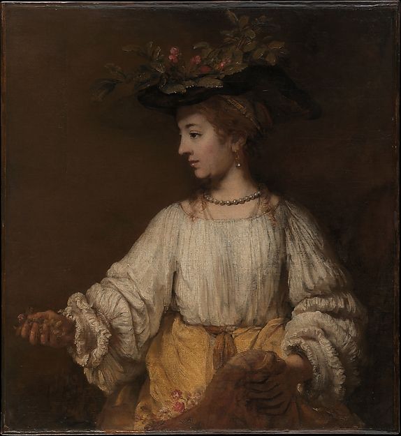 Flora by Rembrandt van Rijn
