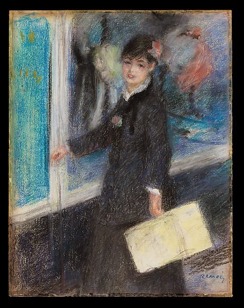The Milliner by Pierre-Auguste Renoir
