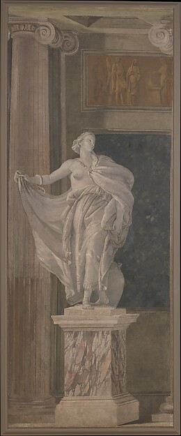 Allegorical Figure Representing Metaphysics by Giovanni Battista Tiepolo