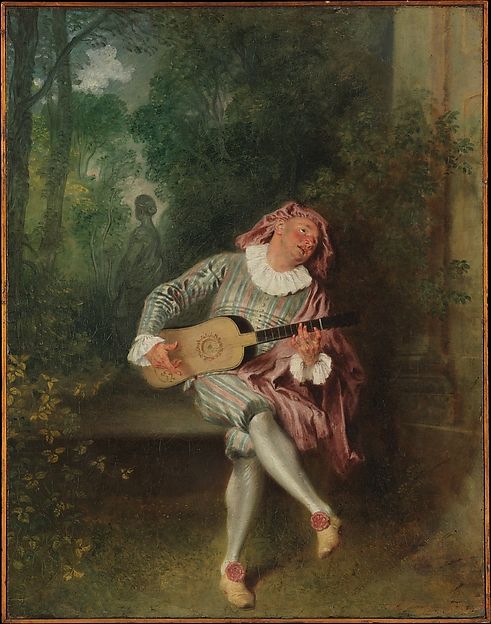 Mezzetin by Jean Antoine Watteau