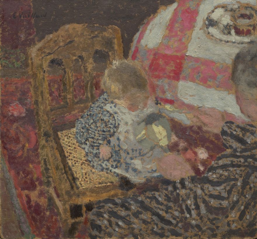 Luncheon (Annette and Her Grandmother) by Édouard Vuillard