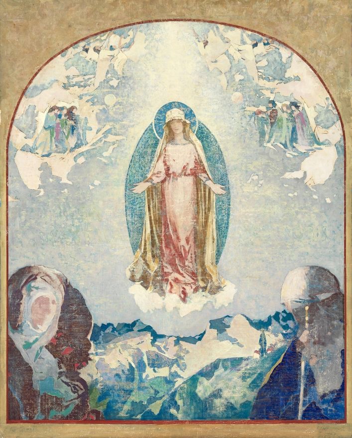 Rosa Mystica by Augustus Vincent Tack