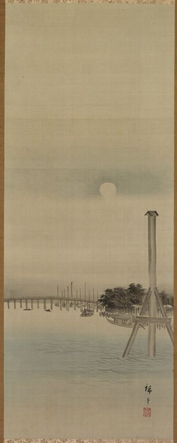 Night Scene on the Sumida River by Utagawa Hiroshige