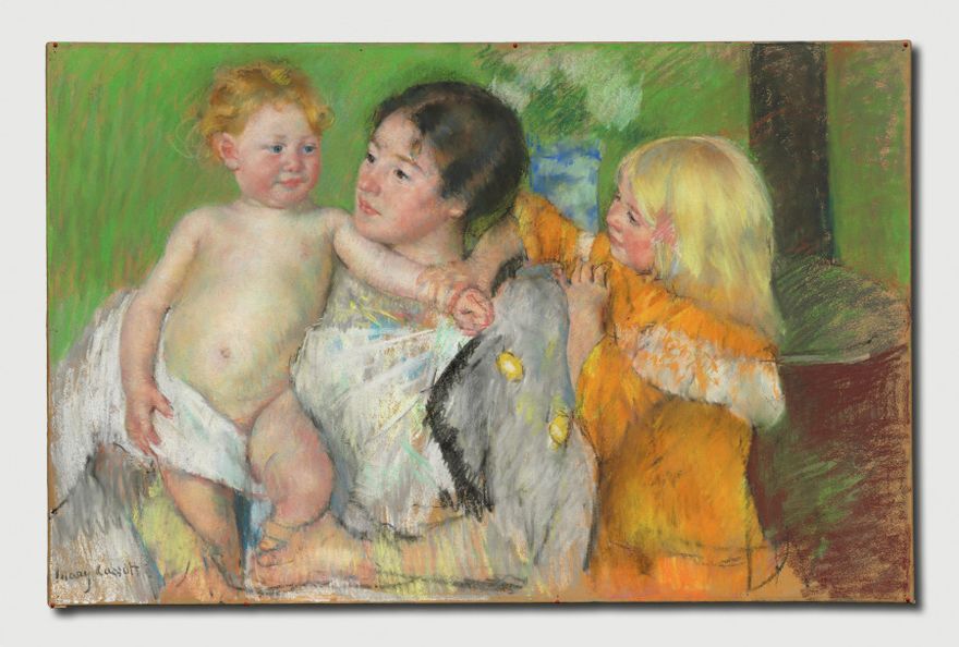 After the Bath by Mary Cassatt