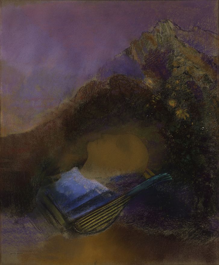 Orpheus by Odilon Redon