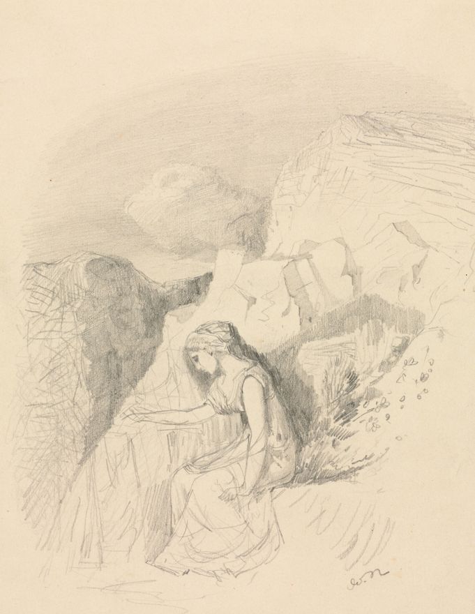 Melancholy by Odilon Redon