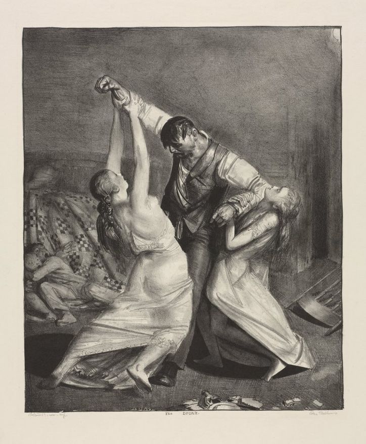 The Drunk by George Bellows