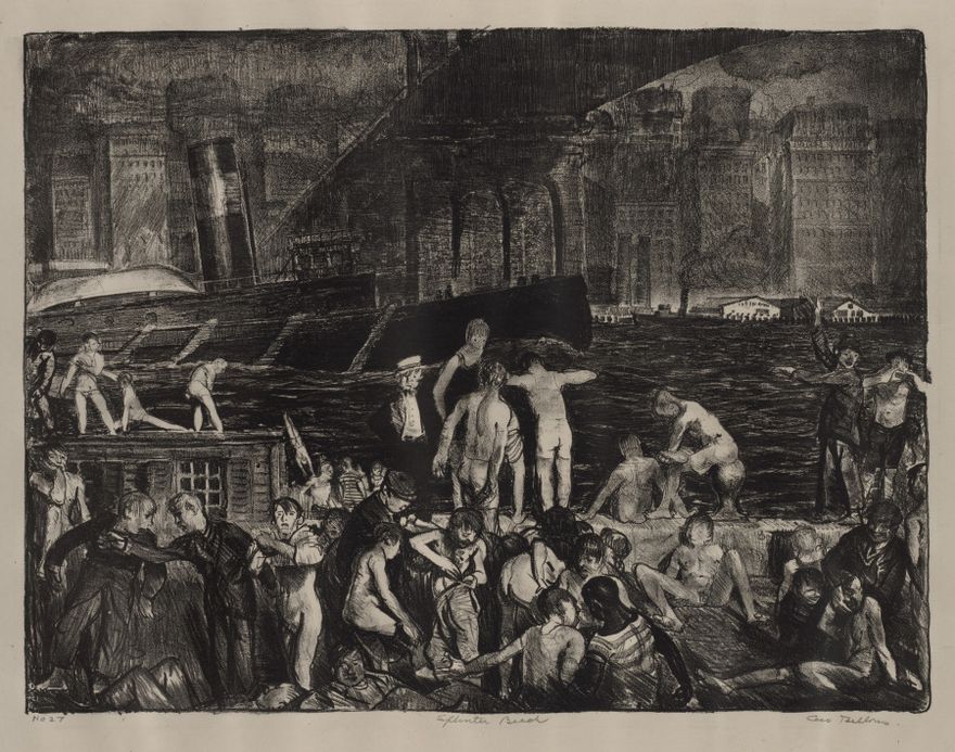 Splinter Beach by George Bellows