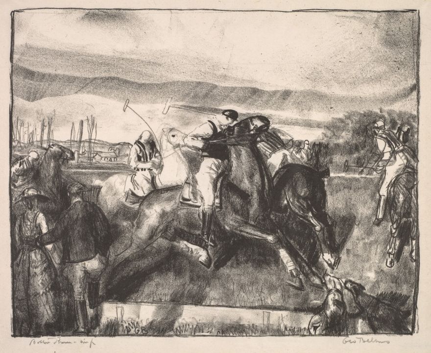 Polo Sketch by George Bellows