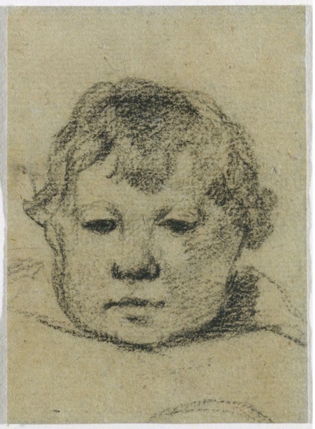 Emil Gauguin as a Child by Paul Gauguin