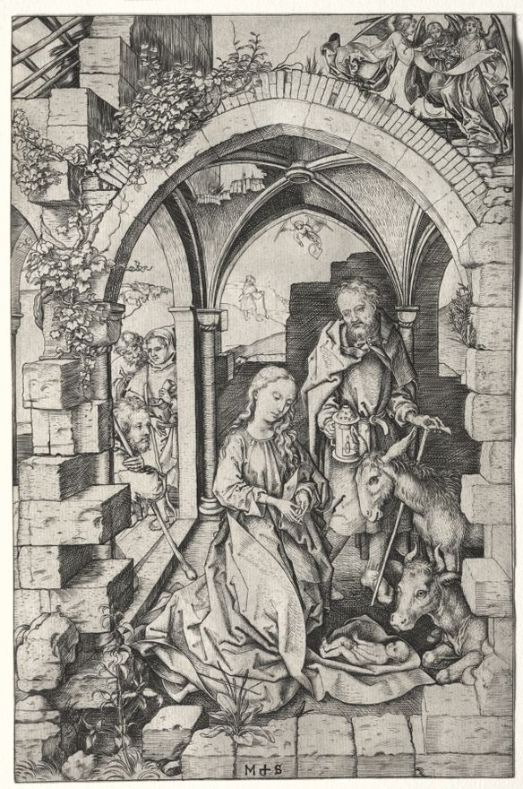 The Nativity by Martin Schongauer