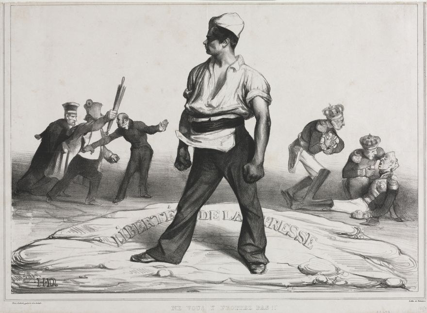 Don't Meddle With It! by Honoré Daumier