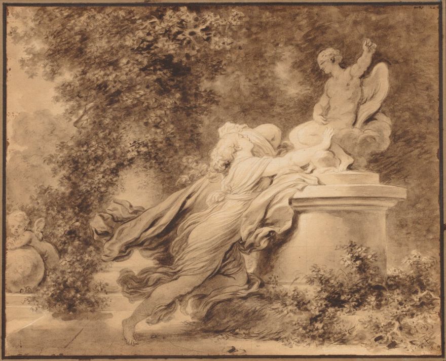Invocation to Love by Jean-Honoré Fragonard