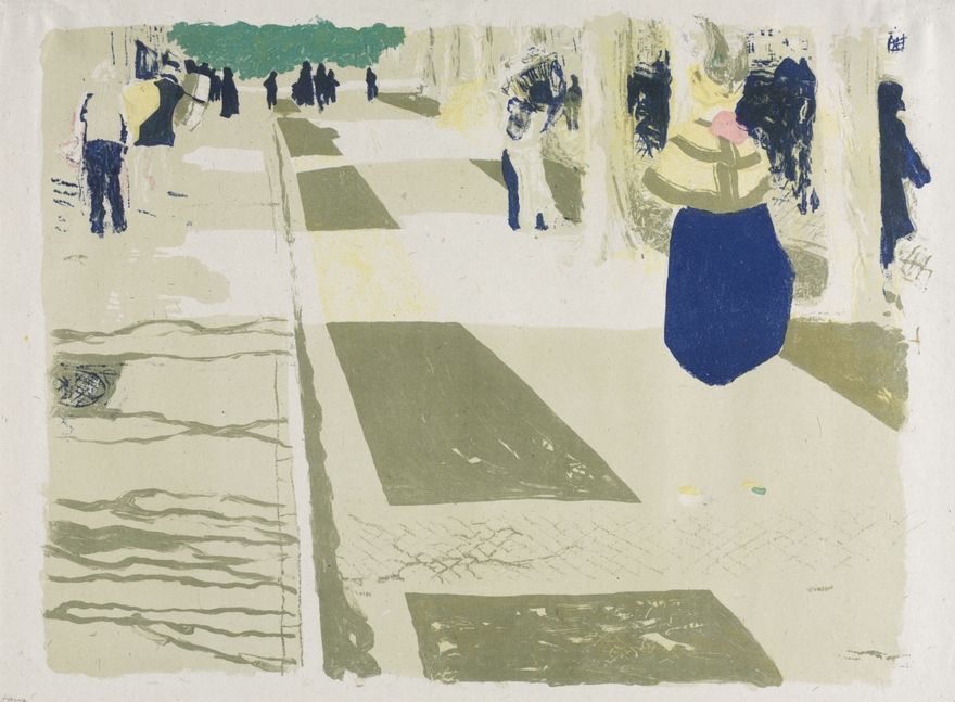 The Avenue by Édouard Vuillard