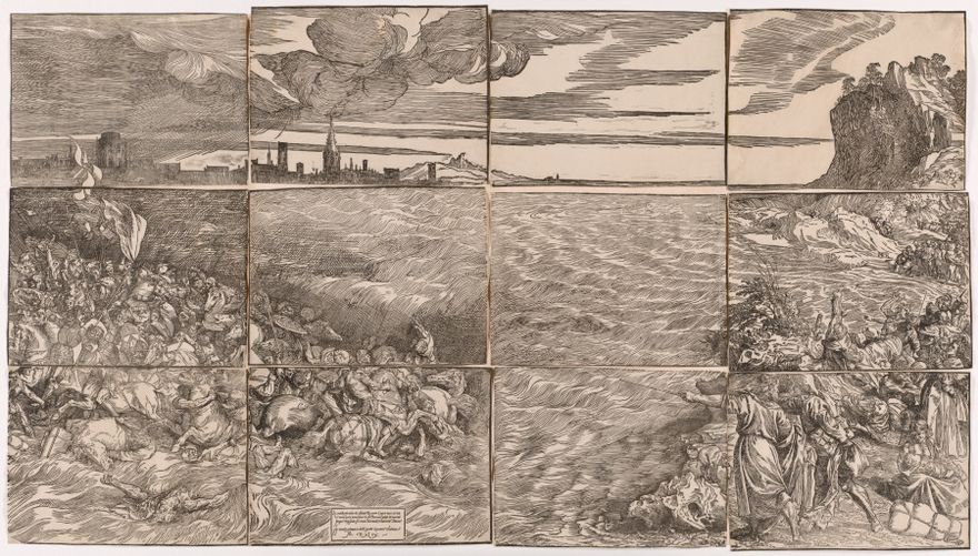 The Submersion of Pharaoh's Army in the Red Sea by Titian