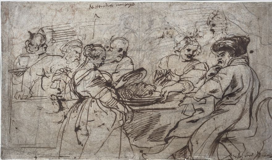 The Feast of Herod (recto) by Peter Paul Rubens