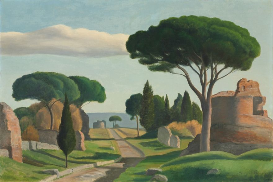 The Appian Way by Edward Bruce