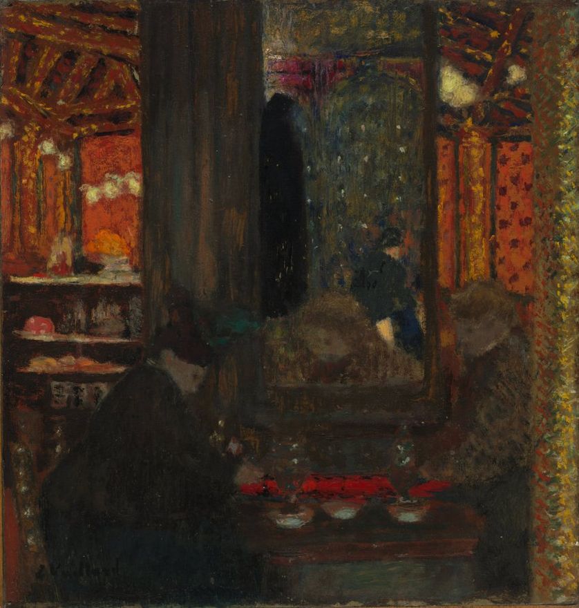 At the Café by Édouard Vuillard