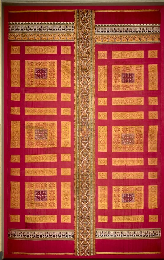 Alhambra Palace Silk Curtain by Unknown artist
