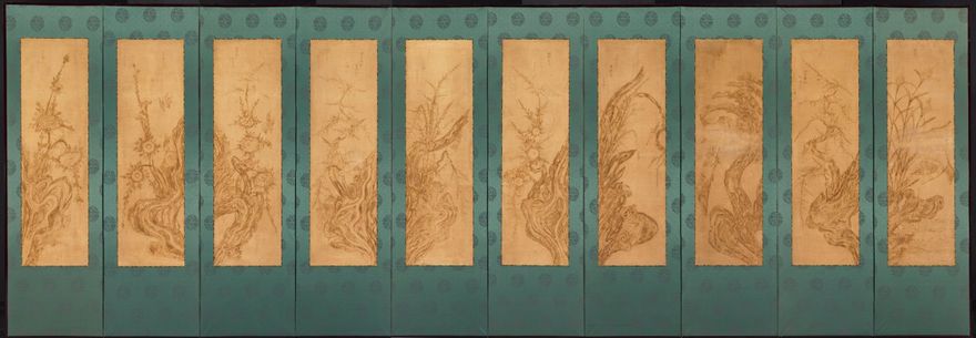 Birds and Flowers by Unknown artist