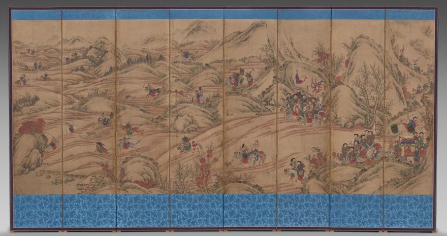 Hunting Scene by Unknown artist