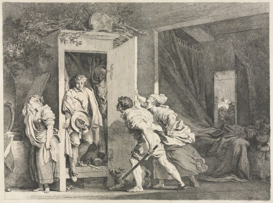 The Cupboard by Jean-Honoré Fragonard