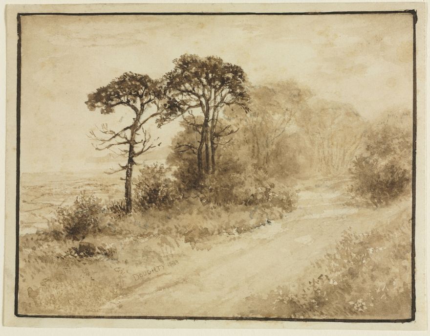 Landscape with Winding Road by Thomas Doughty