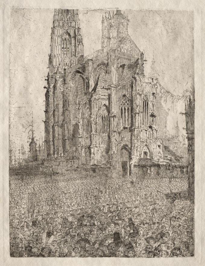 The Cathedral by James Ensor