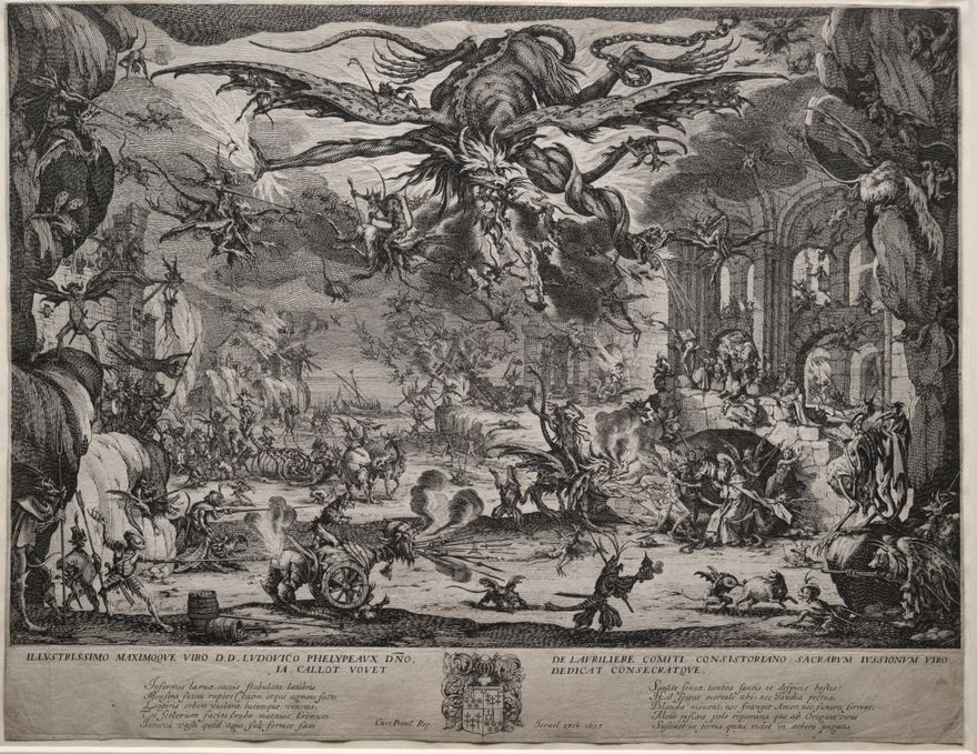 The Temptation of Saint Anthony (second version) by Jacques Callot
