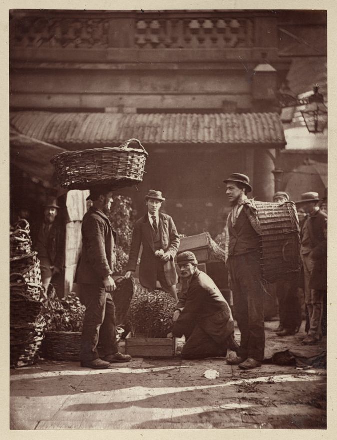 Covent Garden Labourers by John Thomson