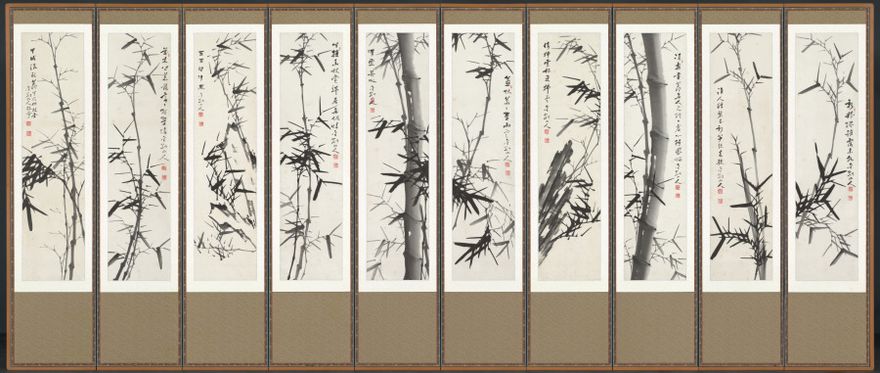Bamboos in Wind by Kim Jin-woo