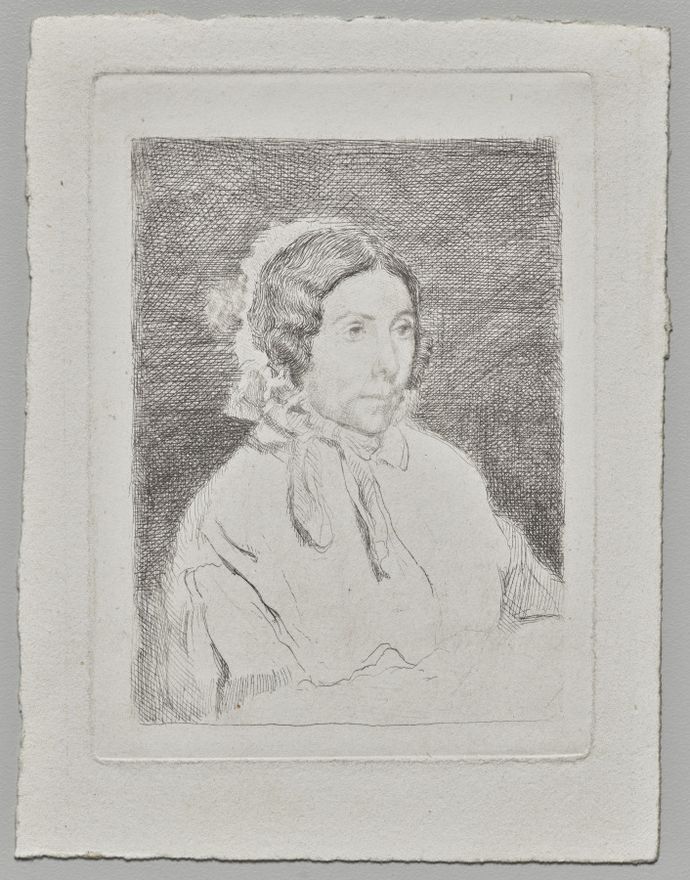 Woman in a Ruffled Cap by Edgar Degas