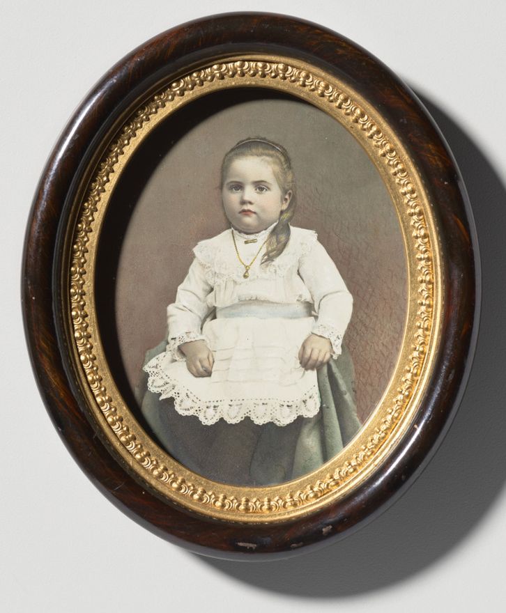 Clara L. White as a Child by Unknown artist