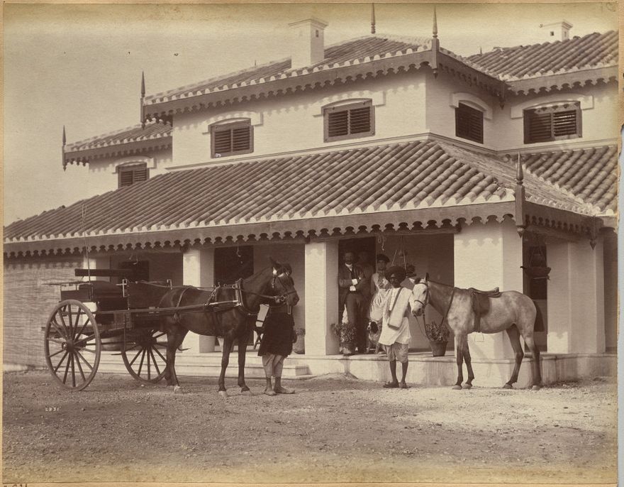 Mr. MacNull, Jhansi (verso) by Raja Deen Dayal