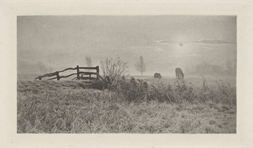 A Winter's Sunrise by Peter Henry Emerson