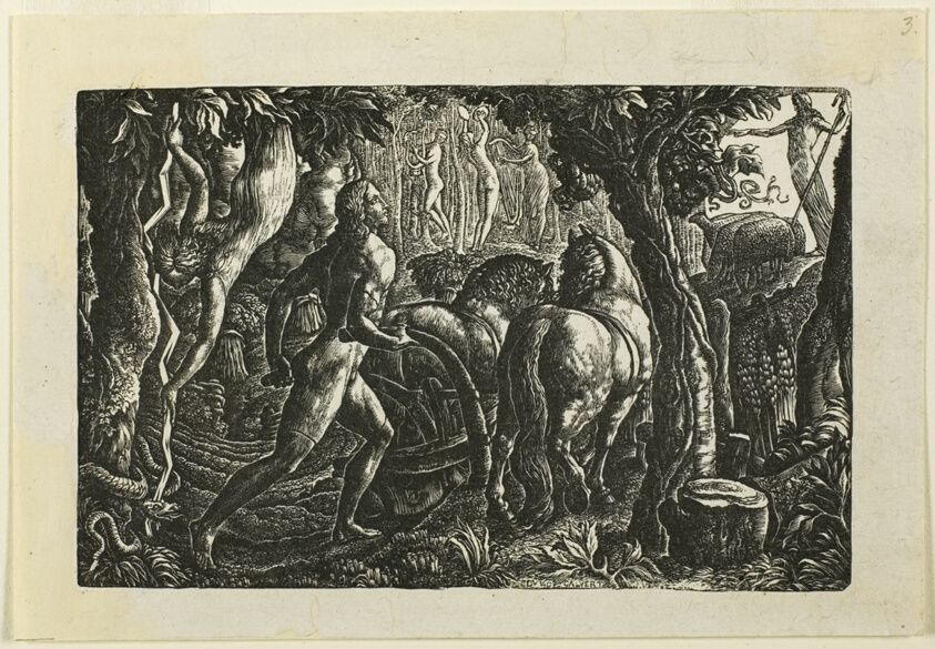 The Ploughman by Edward Calvert