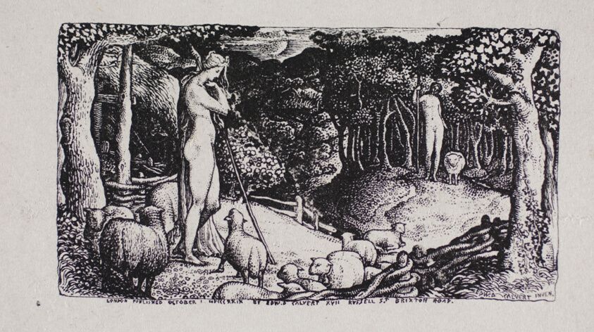 Ideal Pastoral Life by Edward Calvert