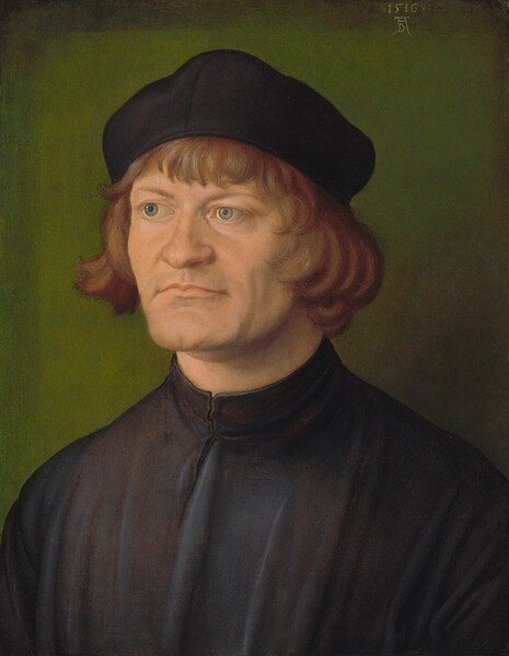 Portrait of a Clergyman (Johann Dorsch?) by Albrecht Dürer