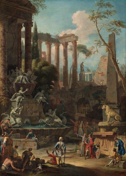 Memorial to Admiral Sir Clowdisley Shovell by Sebastiano Ricci and Marco Ricci