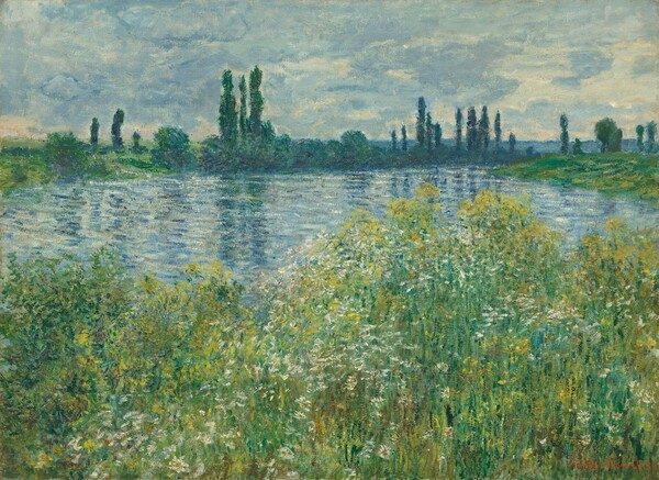 Banks of the Seine, Vétheuil by Claude Monet
