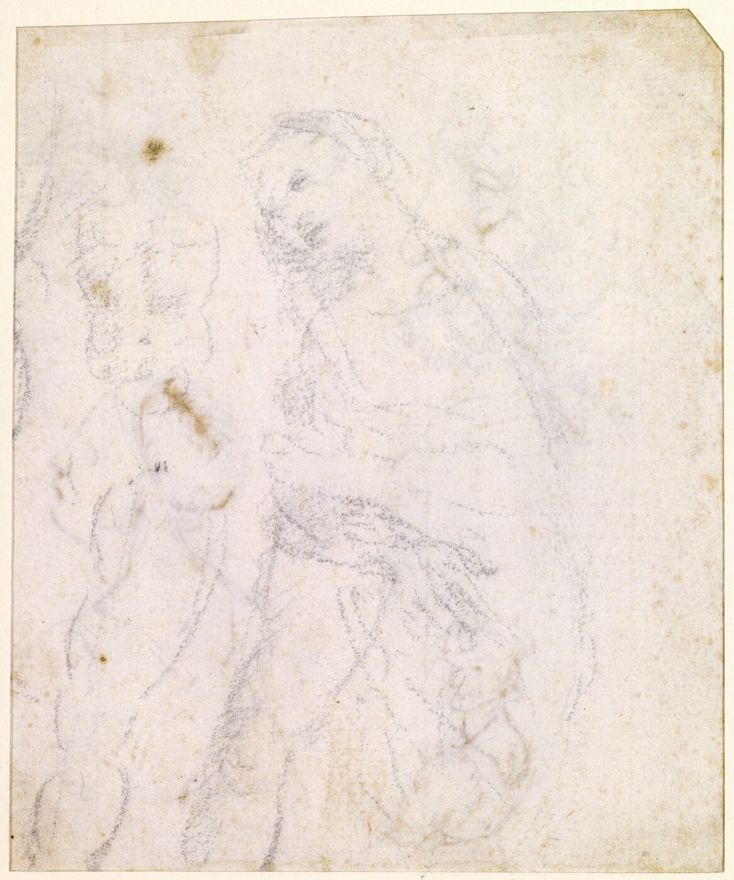 Study of a Madonna [verso] by Leonardo da Vinci