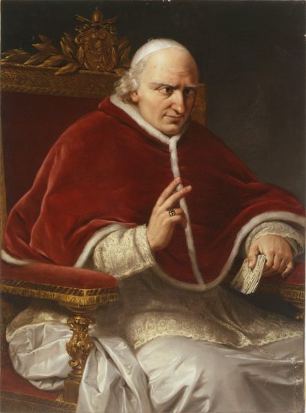 Portrait of Pope Pius VIII by Clemente Alberi