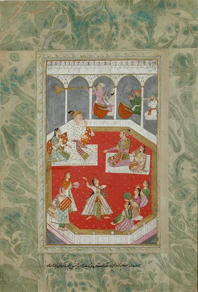 The Queen of the Fairies and her Prince are reunited in his father's house by Unknown artist